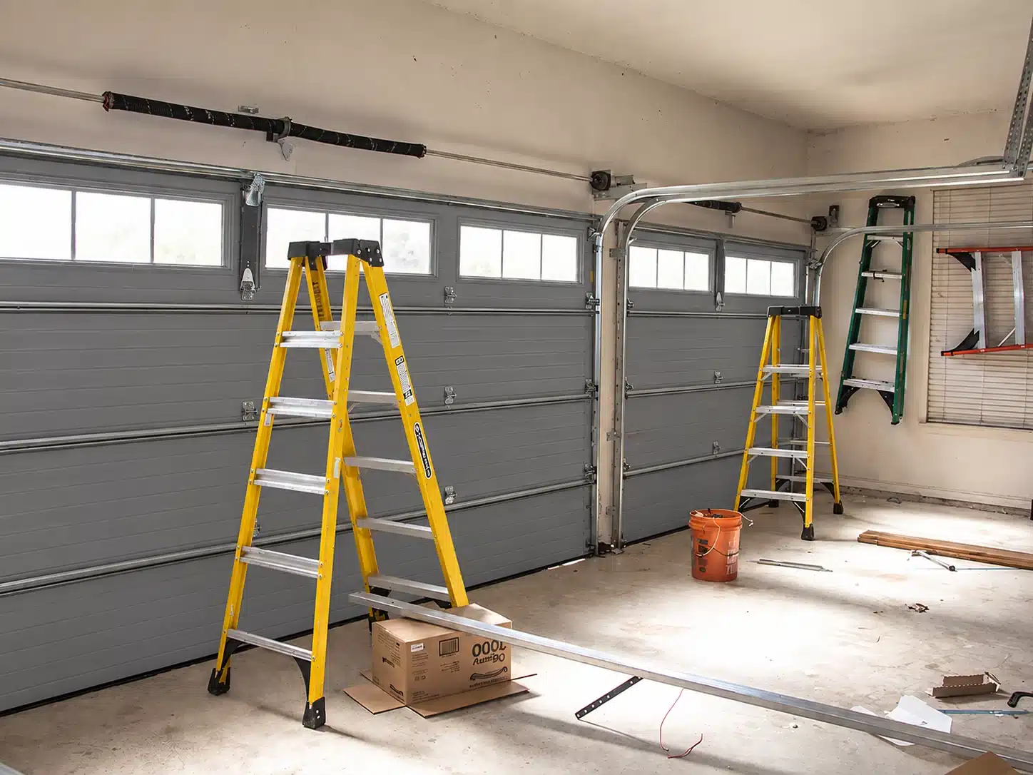 Garage door repaired by Royal Gate Services in Los Angeles